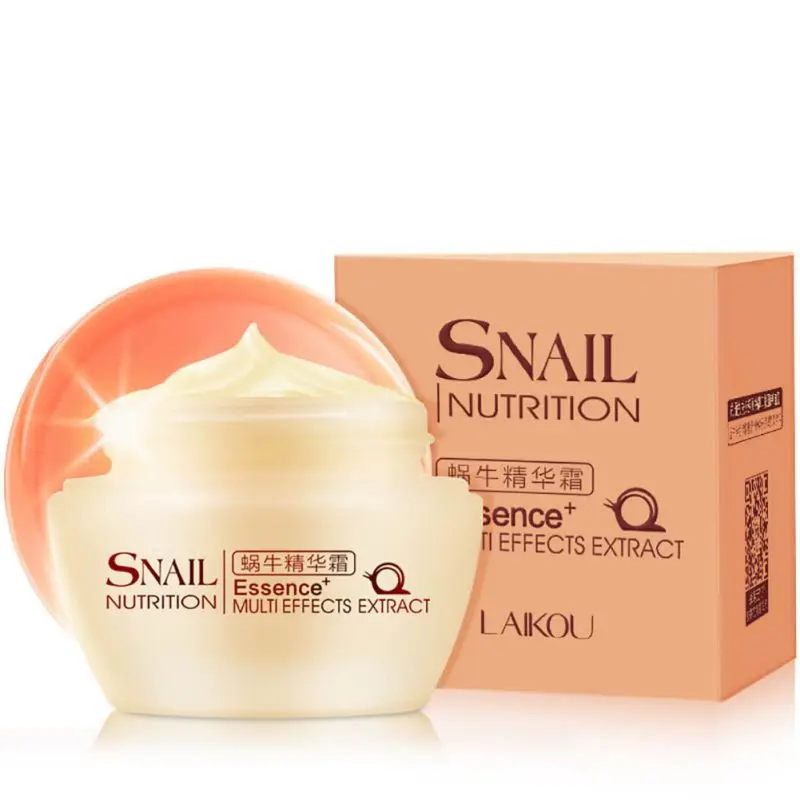 

50g Face Care Essence Nutrition Snail Cream Moisturizing Anti-Aging Cream Anti Wrinkle Day Cream Multi-Effects Extract
