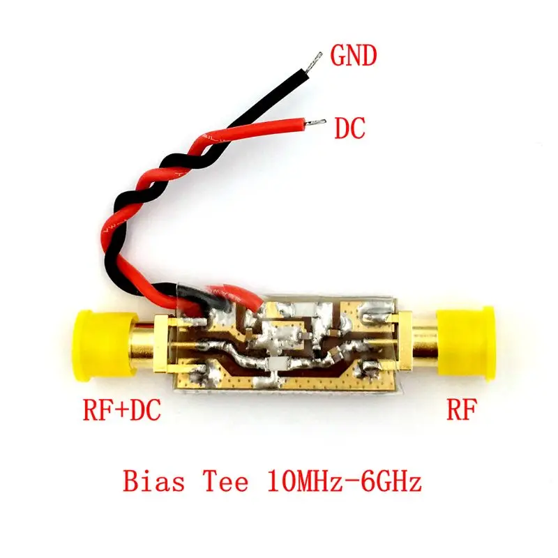 

10MHz-6000MHz 6GHz Wideband Amplifier Broadband RF Feeder RF Isolator Bias Tee #319