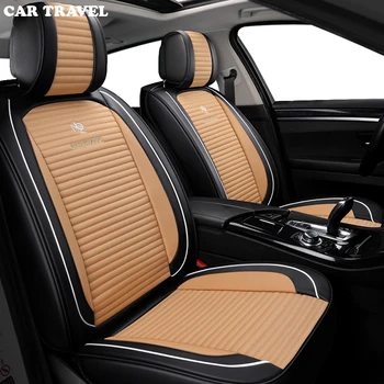 

CAR TRAVEL flax car seat cover for nissan almera qashqai x-trail classic altima JUKE kicks LEAF micra murano z51 navara d40 note