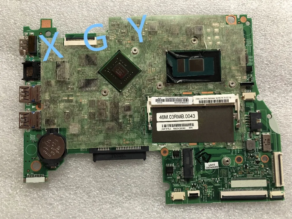 5B20K36382 Motherboard FOR Lenovo FLEX-3-1480 YOGA-500-14ISK Laptop I7-6500U N16S-GT-S-A2 2GB | Компьютеры и офис