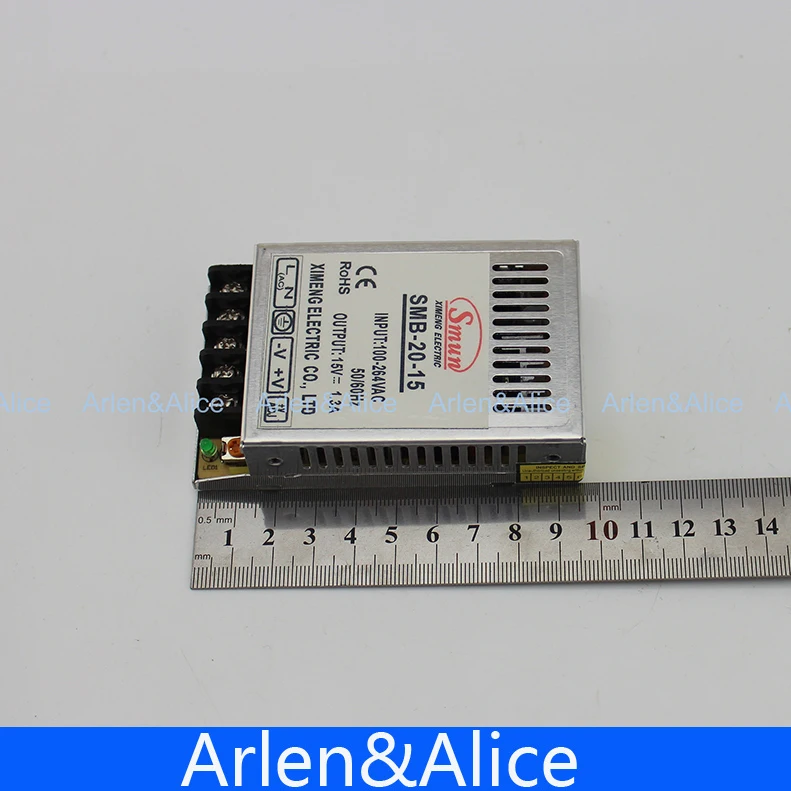 Ультратонкий источник питания для светодиодной ленты 20 Вт 15 В 1 3 А|power supply surge
