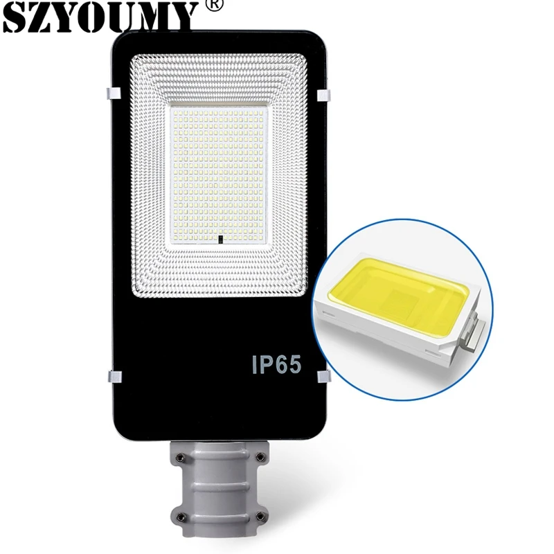 SZYOUMY Led Solar Straat licht 20 W 40 W 100 W Outdoor Led Solar Light Waterdicht Zonnepaneel Afstandsbediening straat Tuin Licht