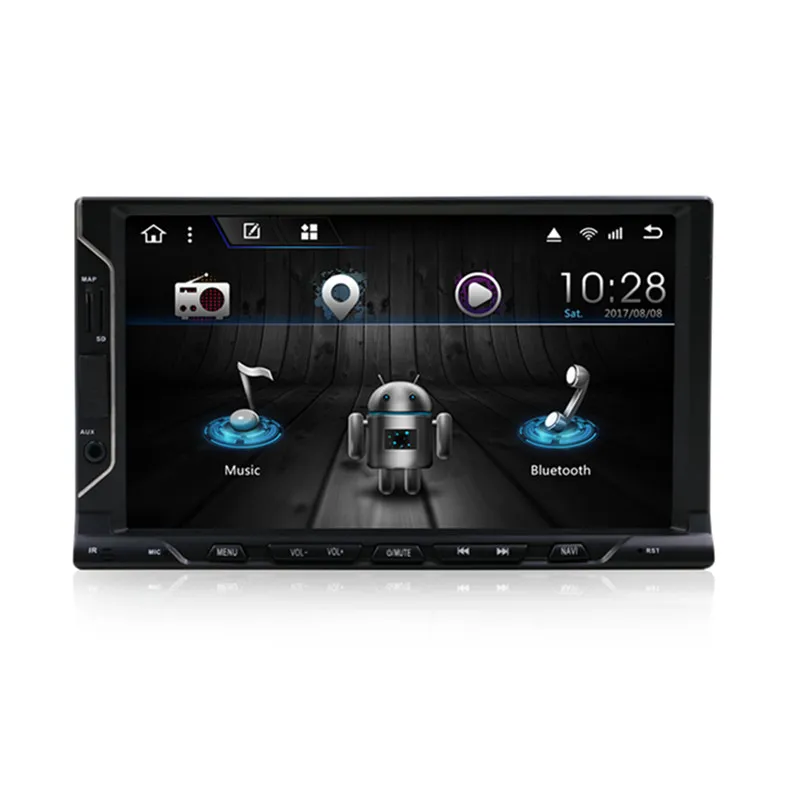 Perfect 7" 2 Din Android 8.1 For Universal NO DVD Car Radio 2+32GB Car Multimedia Player Car Stereo Car Audio 1024*600 GPS BT ATV RDS 1