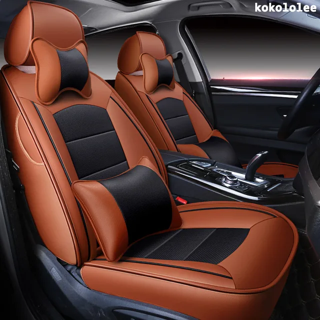 kokololee custom real leather car seat cover for LINCOLN Navigator MKZ