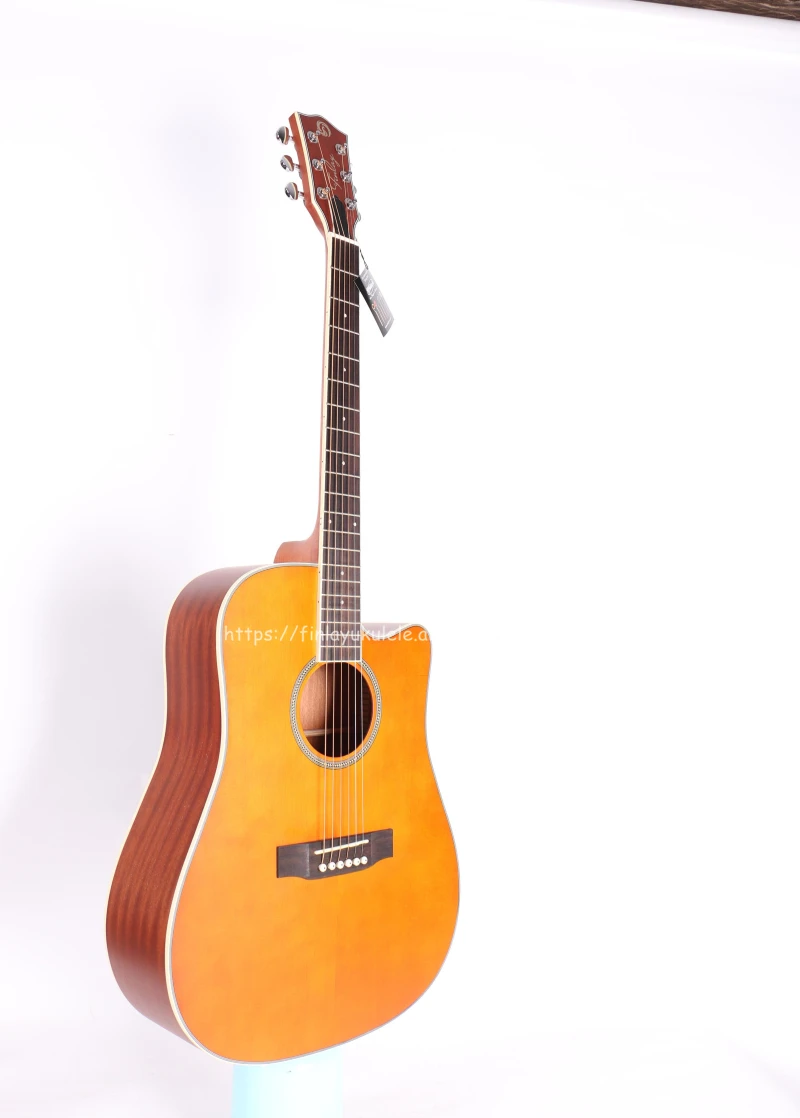 Finlay Cutaway 41 &quotАкустическая гитара твердая ель Топ/корпус из красного дерева s