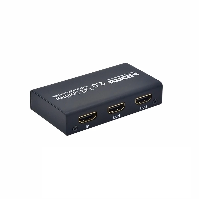 AIXXCO 4K UHD HDMI сплиттер 2,0 1x2 HDMI 2,0 сплиттер HDCP 1,4 HDR сплиттер HDMI 2,0 4K HDMI2.0 сплиттер для DVD PS3 PS4