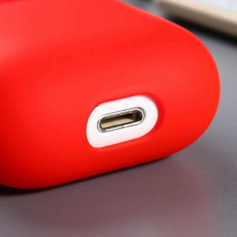  Candy Farben Weiche Silikon Fall Für Apple Air Schoten 2 Fällen Für AirPods 2 Silm Stoßfest Kopfhör