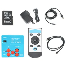 21MP/30MP 1080P 60FPS 2K HDMI промышленный монокулярный микроскоп камера видео запись ИК пульт дистанционного управления для ремонта мобильного телефона