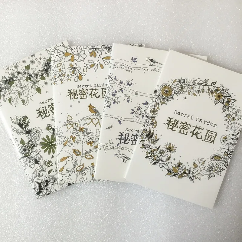 

New 1Pcs Secret Garden Coloring Book Drawing Painting Books For Adult Kids