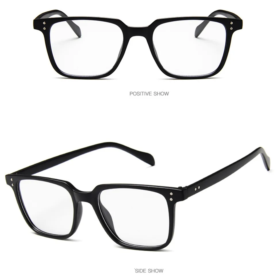 Iboode Ретро квадратные очки оправа для женщин и мужчин Близорукость Оптические очки унисекс очки для чтения оправа по рецепту оправы для очков