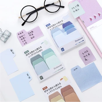 

Candy Color Index Sticky Notes Notebook Planner Tool Index Sticky Memo Pad Message Notes Scratch pad for School Office Supplies