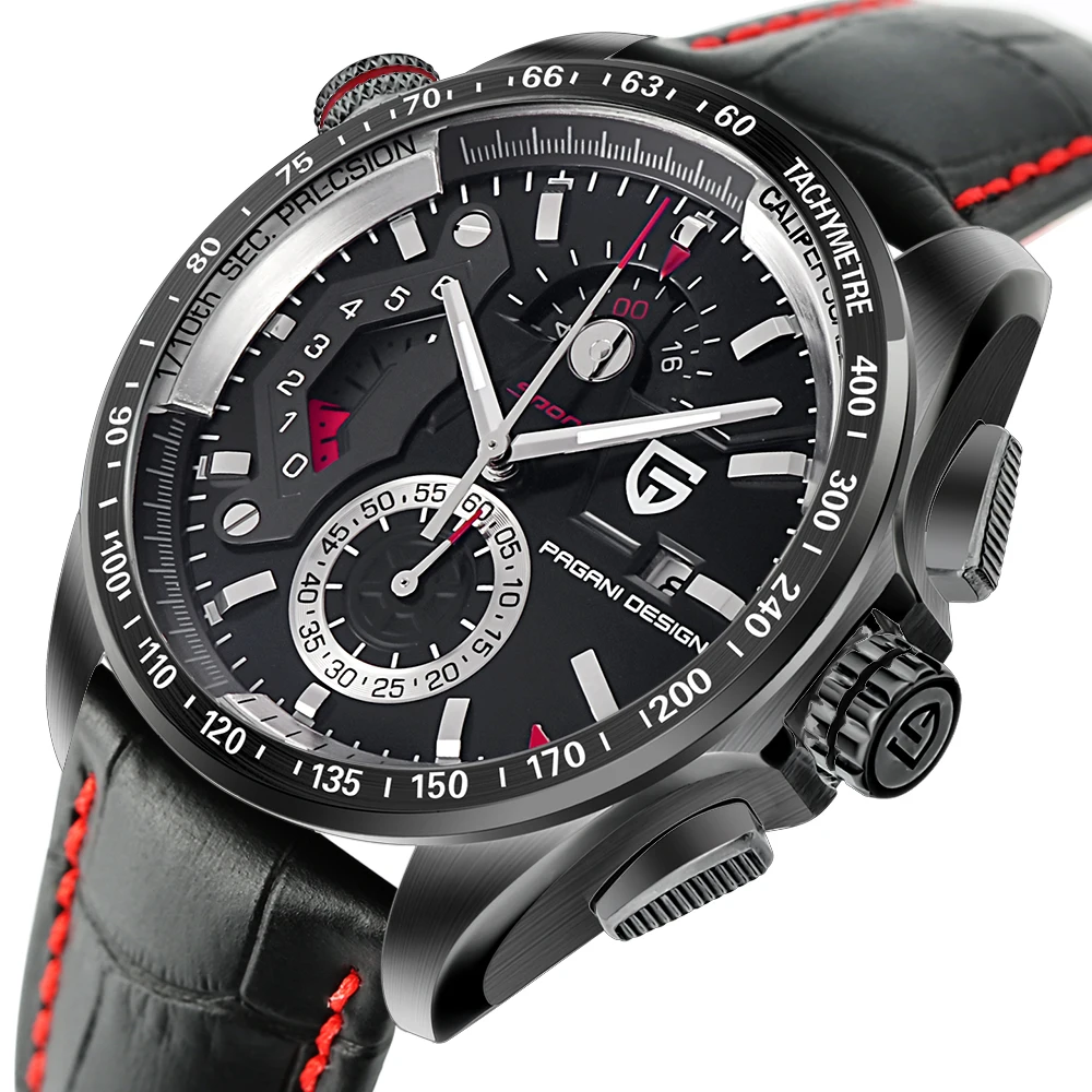 Original PAGANI DESIGN Chronograph Sport Watches Japan Movement