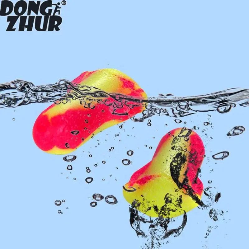 

1 Pair Soft Ear Plugs Environmental Silicone Waterproof Dust-Proof Earplugs Diving Water Sports Swimming Accessories