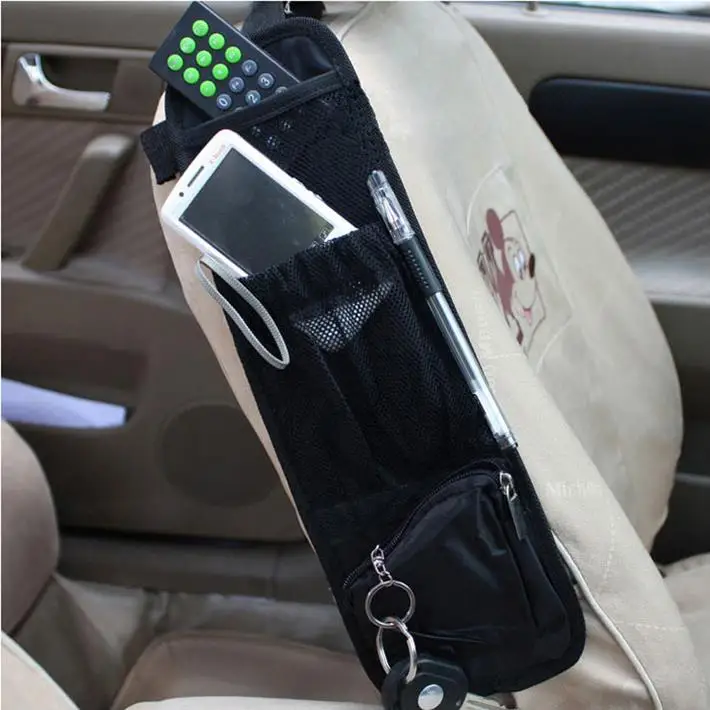 Useful Car Interior Seat Covers Hanging Bags with Storage Pockets Seat