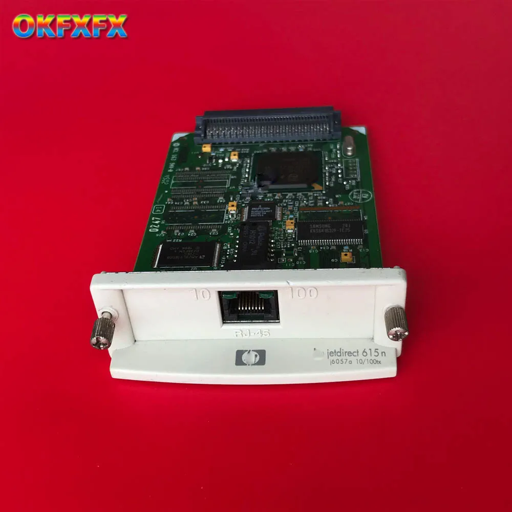

FOR HP 610N 615N 620N JETDIRECT J4169A J6057A J7934A J7964G 10/100tx Server Card network card Druckserver 5500 5550