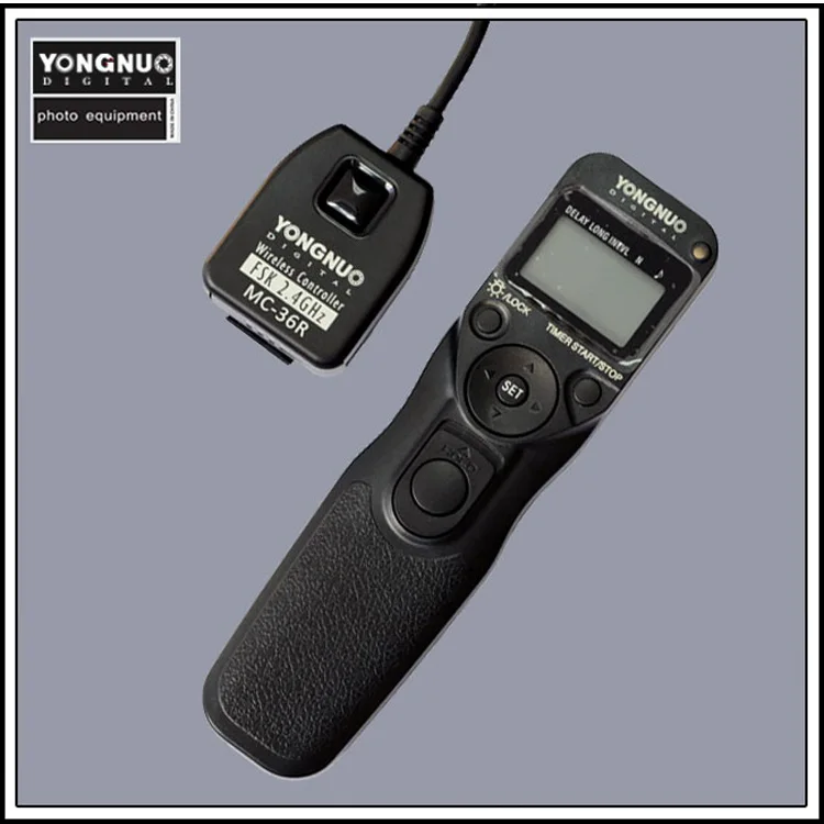 

Yongnuo MC-36R C1, Yongnuo Wireless Timer Remote Control Shutter Release MC-36R MC36R for CANON 1000D/450D/500D/650D/600D