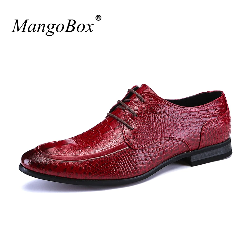 Buy Fashion PU Leather Sneakers Mens Black Red Formal