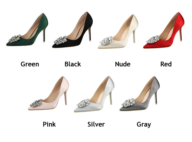 Women's Pumps Shoe Thin Heels' Sexy Women High Heels Shoes Brand Party High Heel Shoes Women Bigtree Office Lady Pumps Shoe New (12)