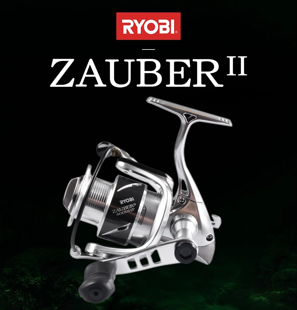 18 оригинальная спиннинговая Рыболовная катушка RYOBI ZAUBER II 8+ 1 подшипники 5,0: 1/5. 1:1 Передаточное отношение ручка мощность 1000 2000 3000 4000 металлический корпус