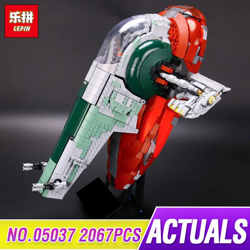 

LEPIN 05037 Star UCS Wars Slave Model NO.1 2067pcs Building Block Bricks Educational Kits Compatible 75060 Children Gift