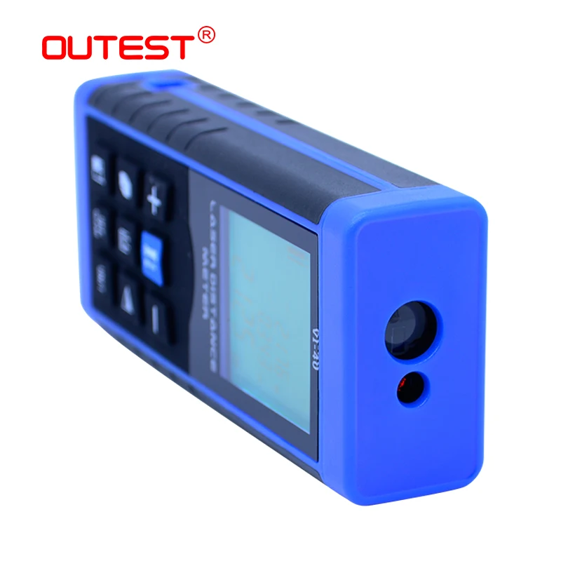 OUTEST Digital laser distance meter angle rangefinder 30M 40M 60M 80M 100M laser meter measurer tape trena electronic level