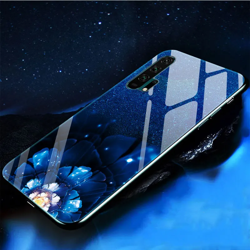 Premium Tempered Glass Hard Back Cover for Huawei Honor 20 Series