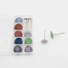 Стоматология лабораторная полировка оправка стержня 2,35 мм и стоматологическая композитная спираль отделка полировальный диск колеса