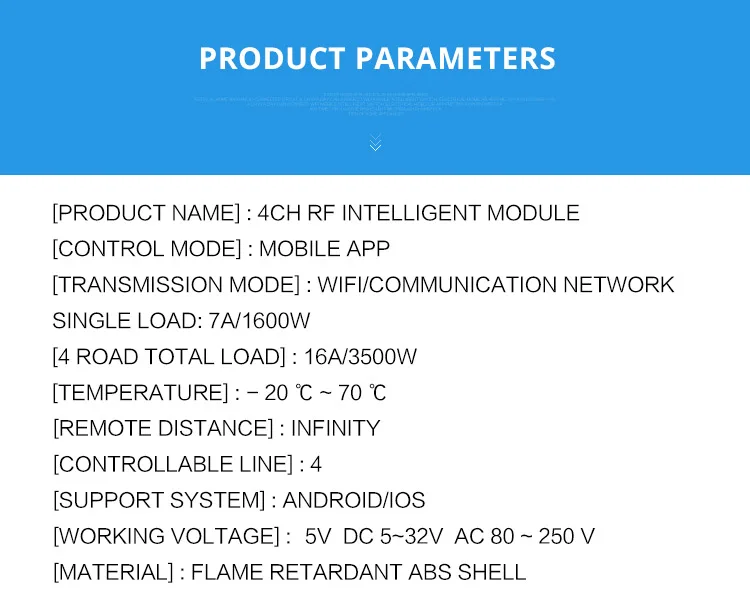 WI-FI выключатель 5 V/dc7-32v 4-полосная реле rf получают перекидывание самоблокирующийся беспроводной пульт дистанционного управления для модули для автоматизации умного дома