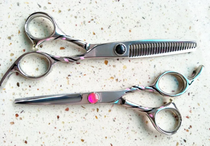 

5.5 inch professional hair cutting scissors high Quality hairdressing scissors Japanese 440C
