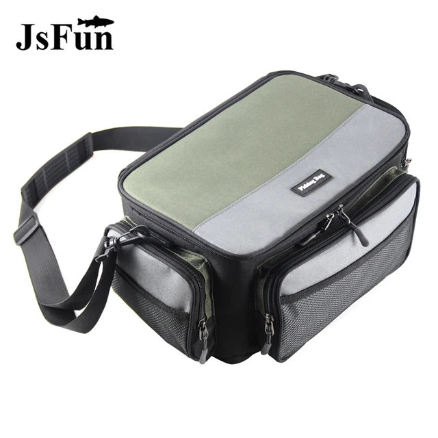 Multifunctional Fishing Bag Oxford Fishing Reel Lure Gear Storage Case Outdoor Carp Fishing Tackle Shoulder Crossbody Bags PJ139 1