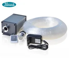Maykit Оптическое волокно мерцание с 5 Вт белый цвет светодиодный Cree чип смешанный диаметр оптического волокна хвост мерцания эффект