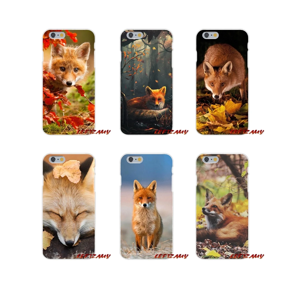 

Cute Fox in Autumn Leaves Forest Soft Shell Cases For Xiaomi Redmi Note 6A MI8 Pro S2 A2 Lite Se MIx Max 2 3 F1 For Oneplus 3 6T