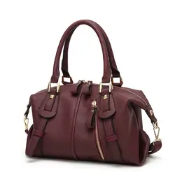 Новые женские сумки большая сумка Бостон Модные женские тонкие Сумки На Плечо Дизайнерские Сумки Брендовые женские сумки