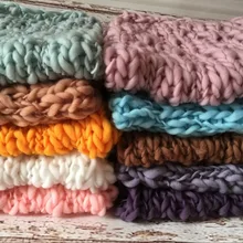 50*50cm Handcraft Acrylic Fiber Blanket Basket Stuffer Filler Newborn Baby Photography Background