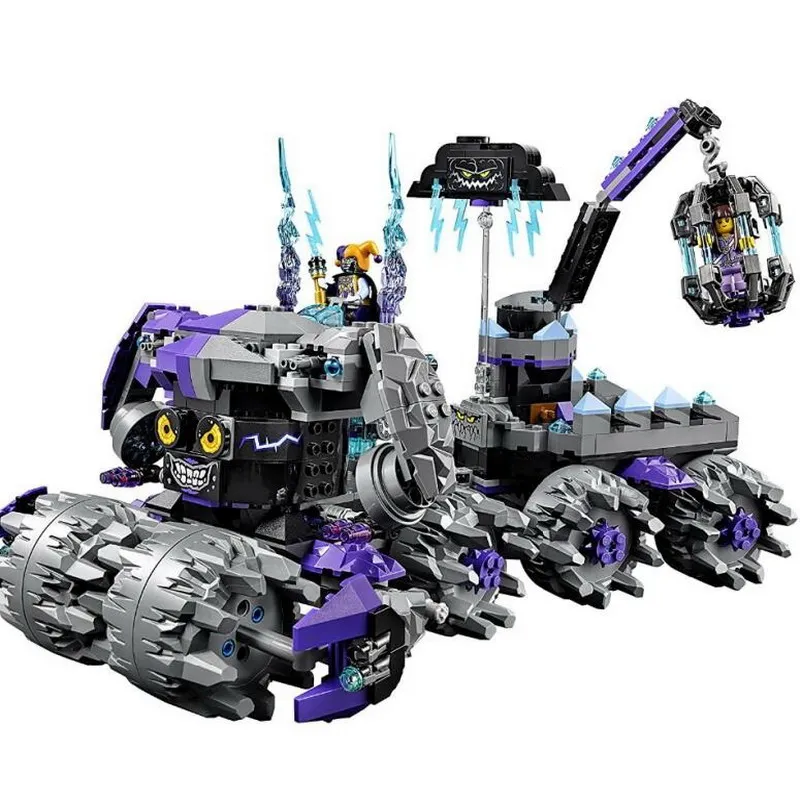 10597 BELA Nexo Knights Jestro's Headquarter Model Building Blocks Classic Enlighten Figure Toys For Children Compatible Legoe 10597 BELA Nexo Knights Jestro's Headquarter Model Building Blocks Classic Enlighten Figure Toys For Children Compatible Legoe