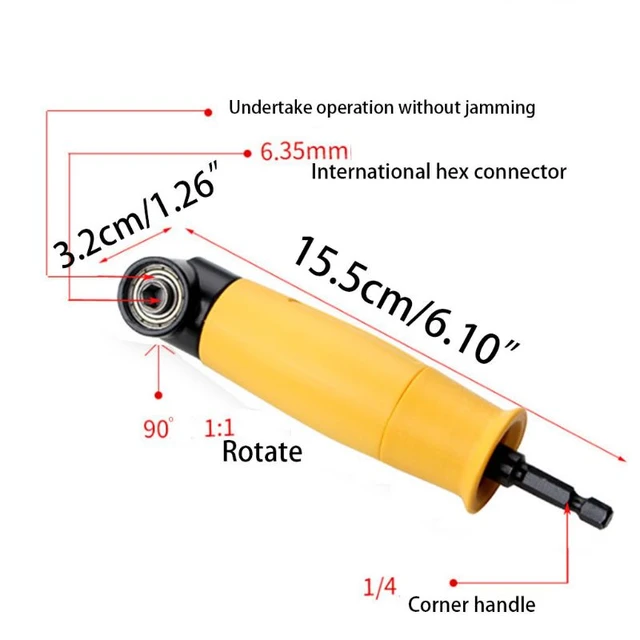 IGL Trading Electronic Drill Right Angle Bend Universal Chuck 90 Degree  Angle Drill Extension Accessories Fitting Angle Drill Price in India - Buy  IGL Trading Electronic Drill Right Angle Bend Universal Chuck