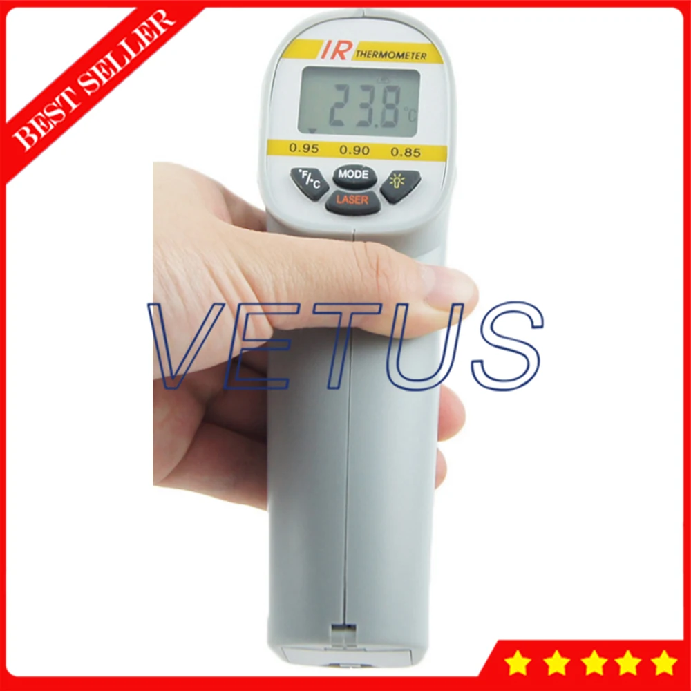 

AZ8889 Infrared Thermometer Measuring range-40C 500C 10:1 0.95/0.90/0.85 Portable Gun IR Infrared Thermometer