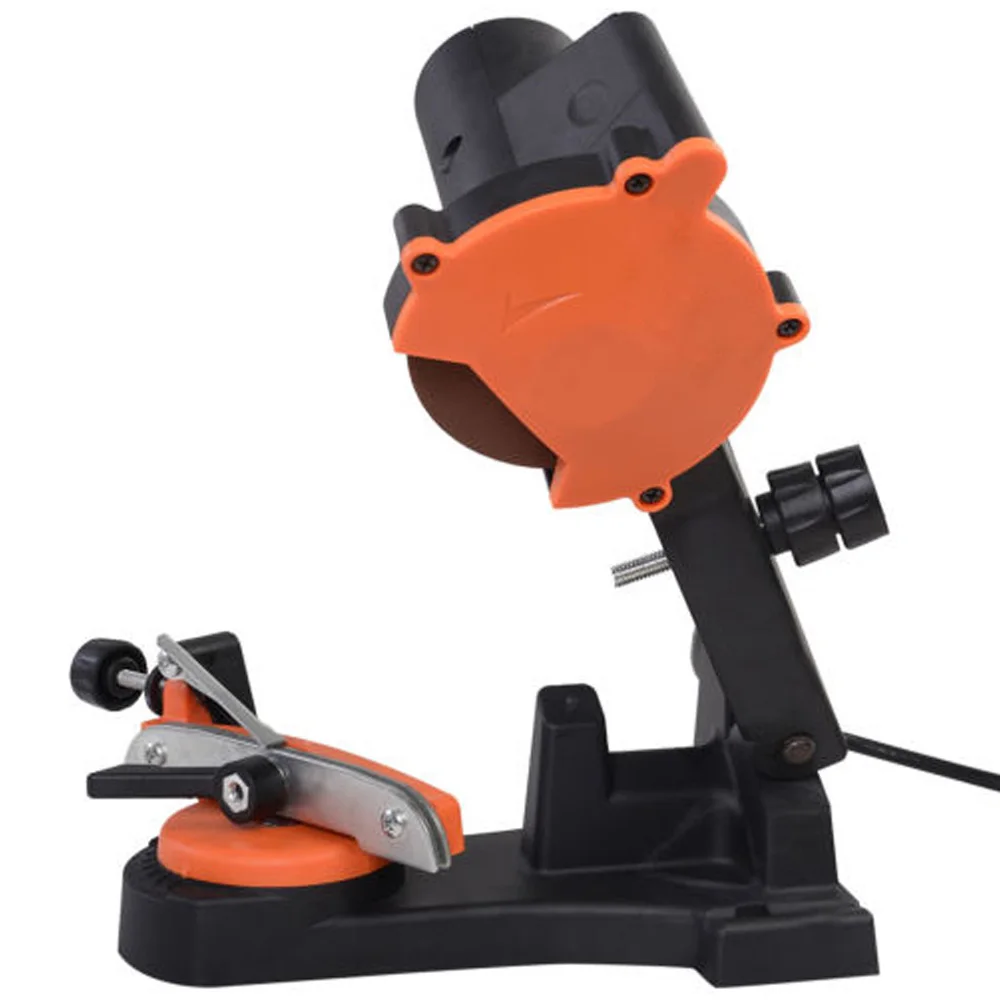 

120W Electric Chainsaw Chain Saw Sharpener Grinder 4200RPM Wall Mount Tool Bench Wall Vise Working Table for Garden Tools EU
