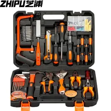 

ZHIPU 109Pcs Hand Tool Set Multi Hand Tool Kit with Plastic Toolbox Storage Case Socket Wrench Screwdriver Knife Repair Tools