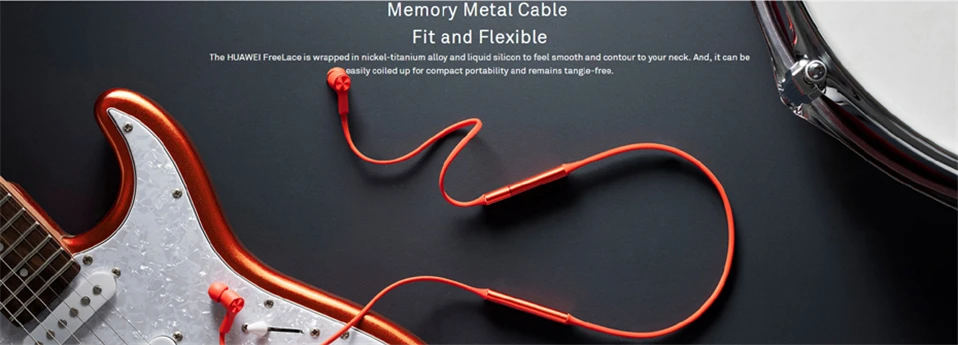 Huawei FreeLace Sport Earphone waterproof in-ear Bluetooth wireless Headset Metal Cavity Liquid Silicon Magnetic Switch09
