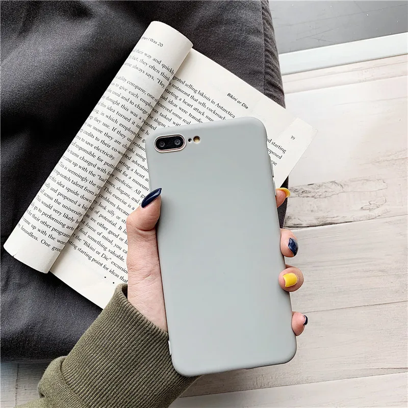 Чехол для OPPO A3S F9 Pro F5 Plus Youth A73 A83 мягкий карамельный цвет простой матовый много