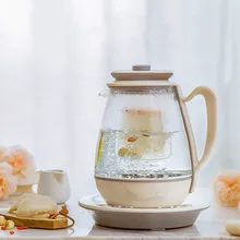 Птичье гнездо горшок тушеная вода здоровья поднимая полностью автоматическая утолщенная стеклянная многофункциональная функция безопасности автоматического выключения