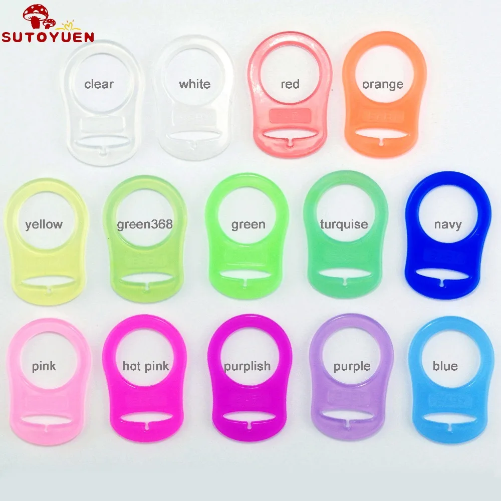 spesifikasi 30 Pcs BPA Gratis Silicone Bayi Dot Klip Pemegang Pacifier Adapter Dummy Cincin Mam Adapter Rantai Pemegang Dot untuk NUK serbet