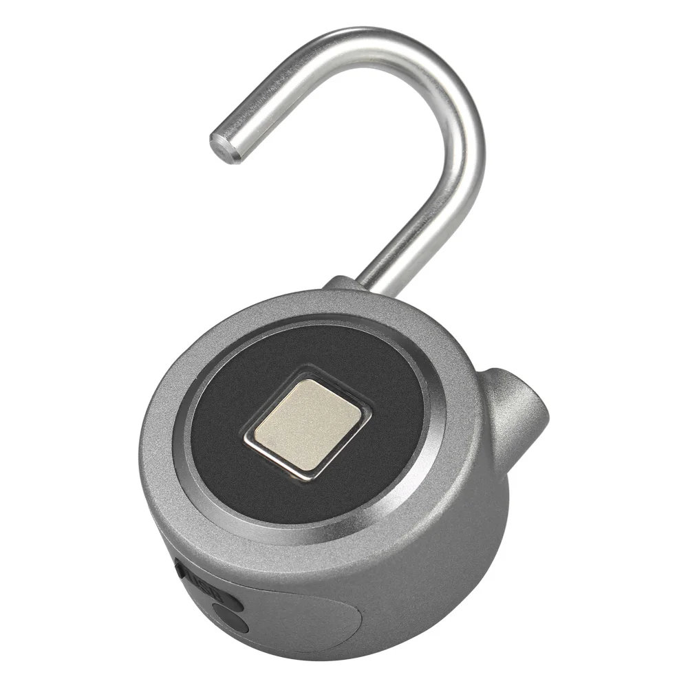 New Fingerprint Smart Keyless Lock Waterproof APP Button Password Unlock Anti-Theft Padlock Door Lock for Android iOS System