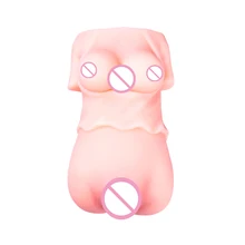 Silicone Oral Vagina Real Pussy Vibrator Sex Toys for Men Aircraft Cup Masturbation Male Blowjob Pussy Sucking Sex Machine hismith vibrating masturbation cup add on sex machine anal vaginal oral masturbation cup sex product silicone pussy love machine