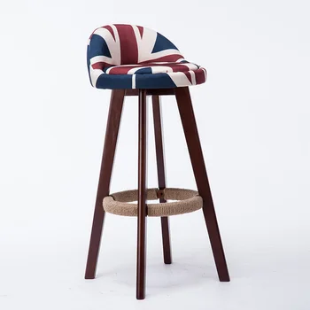 

Bar Chair Bar Furniture taburete alto tabouret de bar bar stool modern fauteuil sandalye PU leather/fabric+solid wood chair sale