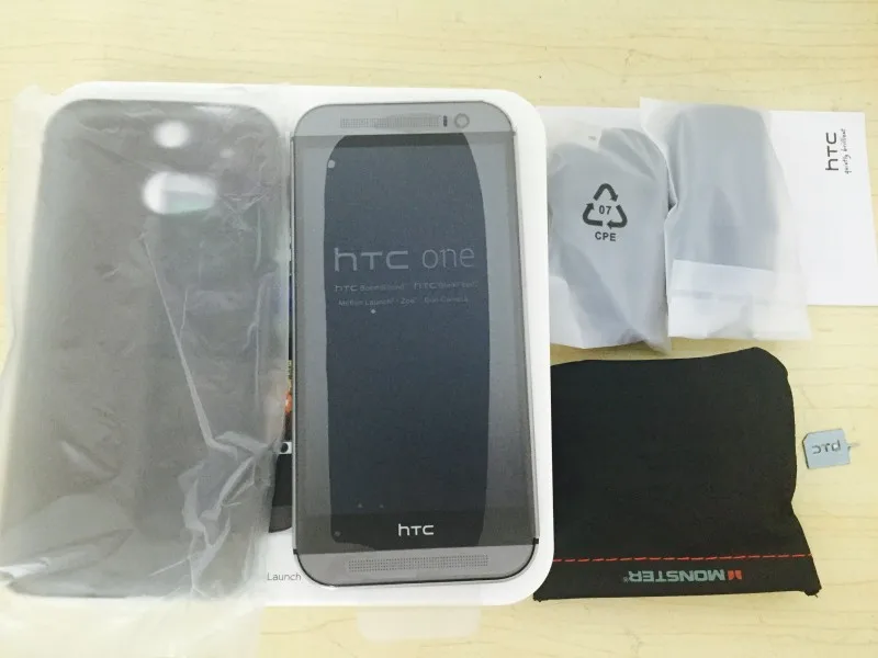 Разблокированный htc One M8 GSM 3g 4G 3 камеры Android 5,0 6,0 четырехъядерный 2 ГБ 32 ГБ мобильный телефон 5," 4 МП отремонтированный мобильный телефон