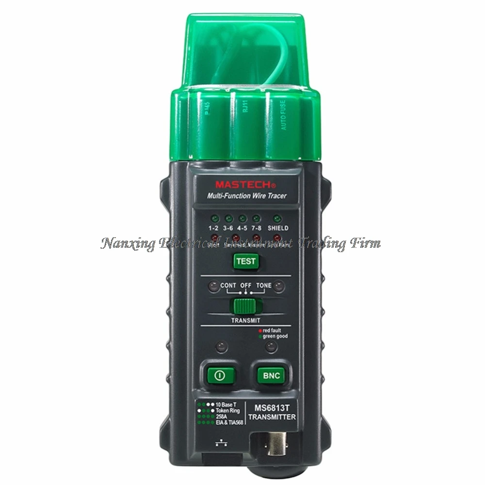 MASTECH MS6813 Сетевой кабель тестер телефонной линии детектор передатчик RJ45|mastech