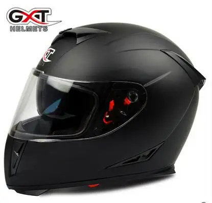 Новое прибытие gxt 358 Анти-туман объективами анфас helemt Capacete Cascos мотоциклетный шлем motoqueiro электрический автомобиль Детская безопасность шлемы - Цвет: Matte black