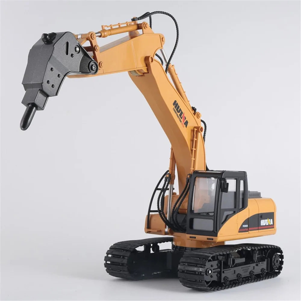 HUINA игрушечные лошадки 1560 1/14 16CH Сплав RC сломанной бурения грузовик инженерные